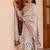 Cotton ikat printed kurta with bottom & chanderi cotton dupatta set