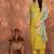 Roman silk embroidered kurta with pant & tabby silk dupatta set