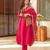 Women's Beautiful South Cotton Fabric Straight Kurta with Pant And Dupatta Set