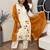Off white color cotton silk fabric beautiful and ethnic readymade kurta set