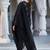 Black color faux georgette fabric beautiful and ethnic readymade kurta set