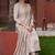 Purple color vichitra fabric beautiful and ethnic readymade kurta set