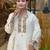 Off white color chinon fabric beautiful and ethnic readymade kurta set