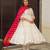 Off white color chanderi fabric beautiful and ethnic readymade kurta set