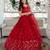 Red Color Georgette Fabric Heavy Wedding Wear Bridesmaid Style Lehenga Choli