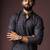 Black color blended linen fabric designer printed festive wear men's kurta payjama
