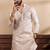 Lavender color beautiful art silk fabric smart print designer kurta payjama