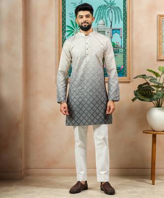 Multicolor beautiful festive special kurta payjama for men's 1