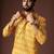 Yellow color blended linen fabric designer printed festive wear men's kurta payjama