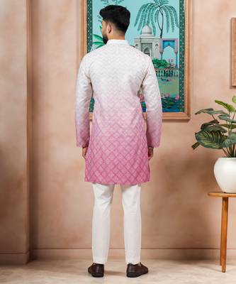 Multicolor color beautiful festive special kurta payjama for men's 2