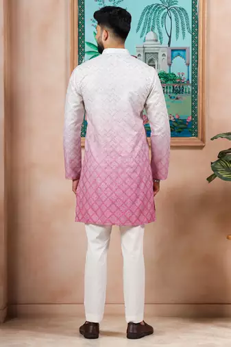 Multicolor color beautiful festive special kurta payjama for men's