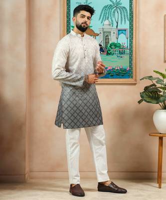 Multicolor beautiful festive special kurta payjama for men's 4