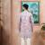 Lavender color beautiful blended cotton fabric ceremonial kurta pjyama