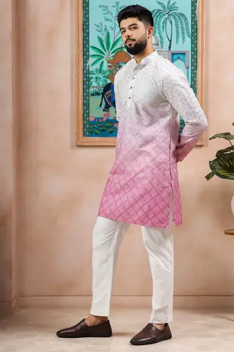 Multicolor color beautiful festive special kurta payjama for men's