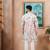 Cream color beautiful blended cotton fabric ceremonial kurta pjyama