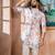 Cream color beautiful blended cotton fabric ceremonial kurta pjyama