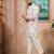 Cream color beautiful blended cotton fabric ceremonial kurta pjyama