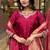 Beautiful Embroidery Viscose Chanderi Fabric Straight Kurta Pant with Dupatta Set