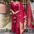 Beautiful Embroidery Viscose Chanderi Fabric Straight Kurta Pant with Dupatta Set