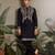 Black color beautiful visccose silk festive special kurta for men's