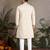 Beige color beautiful visccose silk festive special kurta for men's