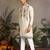 Beige color beautiful visccose silk festive special kurta for men's