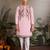 Pink color beautiful visccose silk festive special kurta for men's