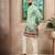 Pista color beautiful blended cotton fabric ceremonial kurta pjyama