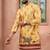 Yellow color beautiful blended cotton fabric ceremonial kurta pjyama