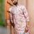 Pink color beautiful blended cotton fabric ceremonial kurta pjyama