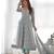 Light blue floral print heavy organza chiffon stitched anarkali style suit with pants & dupatta ready to wear