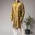 Tie dye green color rayon fabric designer ceremonial kurta payjama for men's