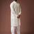 White color beautiful thread embroidery work rayon fabric ceremonial men's kurta payjama