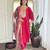 Gorgeous Embroidery Chanderi Silk Fabric Straight Kurta Pant with Dupatta Set