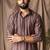Multi color color modal silk fabric designer printed festive wear men's kurta payjama