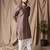 Multi color color modal silk fabric designer printed festive wear men's kurta payjama