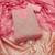 Elegant pink chanderi banarasi silk dress material with dupatta