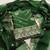 Elegant bottle green chanderi suit set with intricate golden embroidery