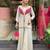 Offwhite cosmos silk embroidered suit set