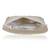 Osty fayenza – luxury handcrafted floral bridal clutch for women-white