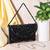 Orlina – premium hand embroidered designer clutch by osty-black