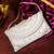 Orlina – premium hand embroidered designer clutch by osty-white