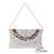 Osty celestia – handcrafted with multicolor gem embellishment & dual carry chain for wedding & occasion styling-silver