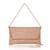 Osty sitara – premium hand-zari embellished bridal clutch with beaded handle & gold chain-beige