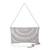 Osty ruhani – luxury hand-zari embroidered bridal clutch with dual carrying options-white