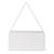 Osty fleurina – handcrafted 3d floral pearl clutch in white with dual carry option for wedding & festive occasions-white