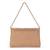 Osty luminara – handcrafted pastel zari clutch with dual handle-silver
