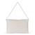 Osty nysa luxury handcrafted zari clutch bag with dual strap for wedding & parties-silver