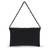 Osty nysa luxury handcrafted zari clutch bag with dual strap for wedding & parties-black