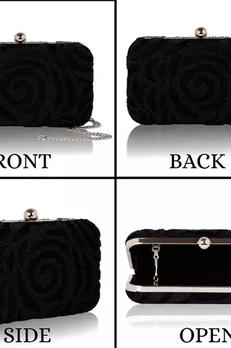 Osty zuri - handcrafted elegance in every thread-black